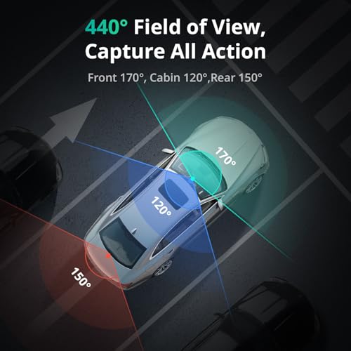 BOTSLAB 4K 3 Channel Dash Cam Front - image 4