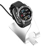 EXMRAT Charger Dock Compatible with Garmin Vivoactive 3 / Vivoactive 4 Instinct Fenix 5 5S 5X Plus 6...