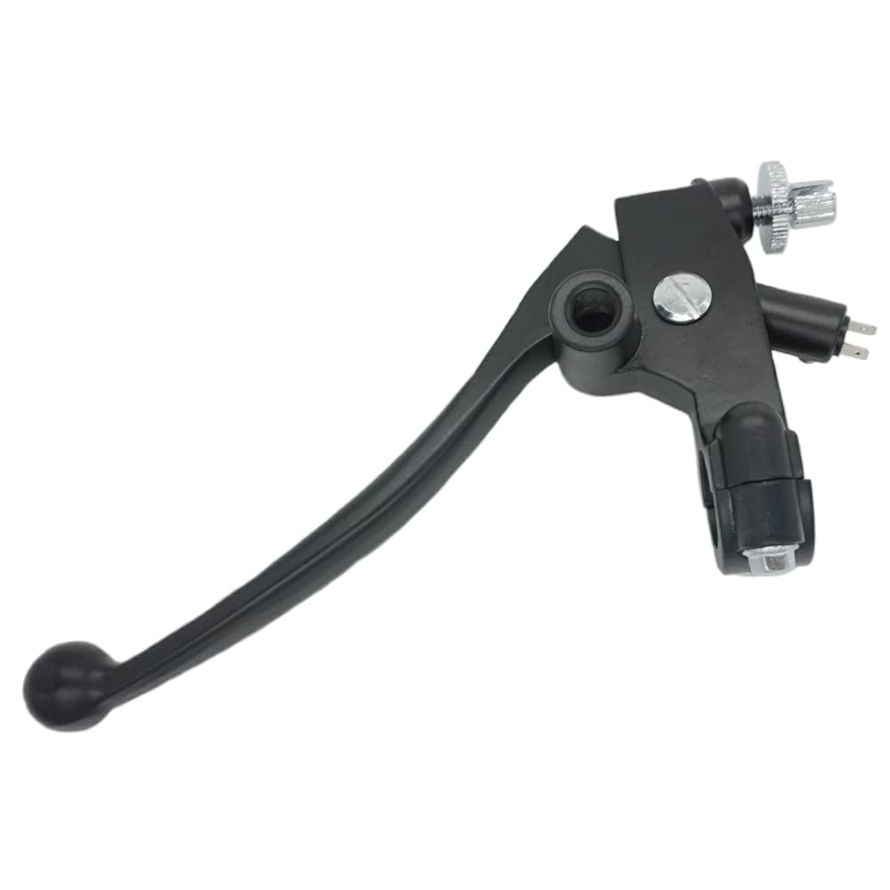 LE LEFOSSI Universal Motorcycle 7/8" 22mm Handlebar Clutch Perch with Lever for Motorcycle Pit Dirt Bike (BLACK)