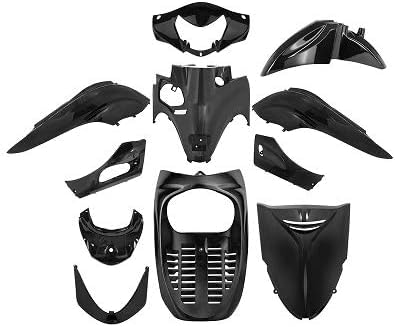 KIT PLASTICHE CARENE COMPATIBILE CON SH300 SH I 300 NERO LUCIDO 2007 2008 2009 2010