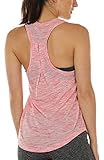 icyzone Workout Tank Tops for Women - Athletic Yoga Tops, Racerback Running Tank Top, Gym Exercise...