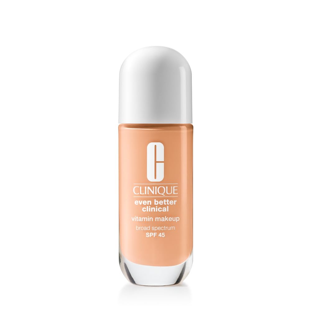 Clinique Even Better Clinical Vitamin Makeup Broad Spectrum SPF 45 With Vitamin C, Vitamin E + Vitamin B3 | Light Coverage + Vibrant Finish