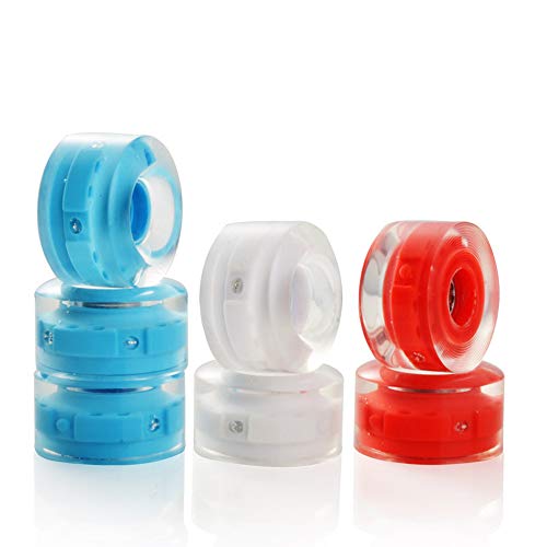 Roues pour patins à roulettes lumineuses pour vos balades nocturnes en quad
