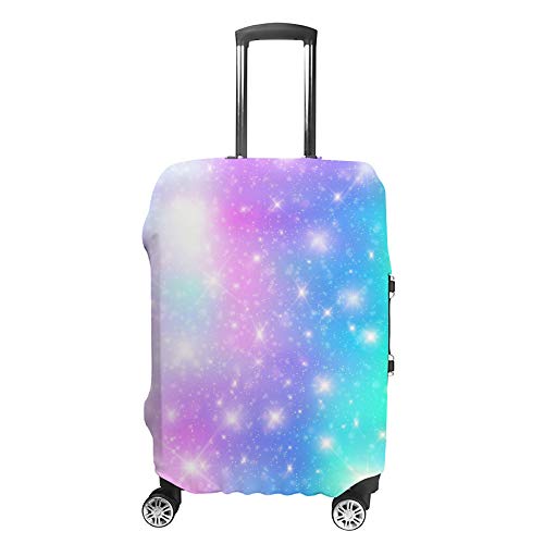 Housse de bagage galaxie pastel lavable contre les salissures de soute