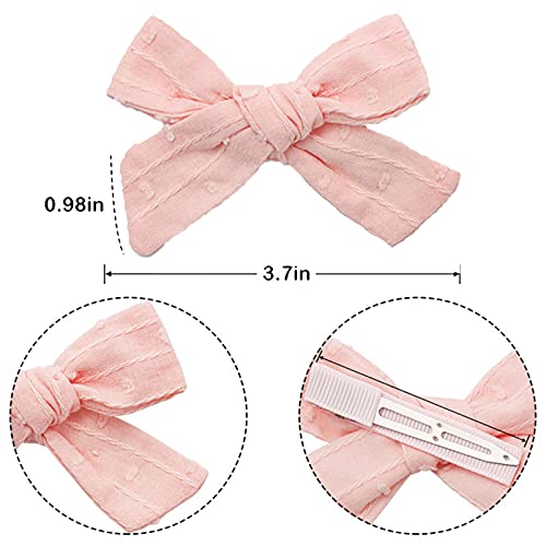 Makone 20 Pcs Baby Girls Hair Bows Clips Hair Clip Accessories Toddler Bows Hair Bows For Girls Toddlers Infants In Pairs #TOP2
