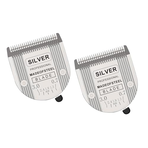 TRAH 2 PAKCS 5 in 1 Detachable Adjustable Dog Grooming Clippers Blades,Adjustable 5 in 1 Replacement Blades Compatible with Wa-hl Clipper Arco, Bravura, Chromado, Creativa, Figura