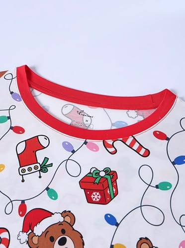 Image of Family Christmas Matching Set, Soft Lightweight Bamboo Viscose Holiday Wear Sets for all family members