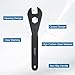 HARFINGTON Bicycle Cone Wrench Tool 16mm Bike Pedal Cone Cycling Spanner Wheel Hub Axle Nut Install Remover Wrenches Repair Tool for Mountain Road Bike, Black