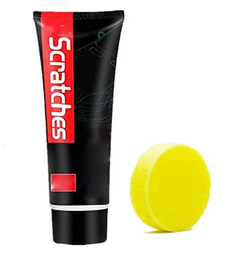 Aderpmin Scratch Remover, Cleaning Cream for Stove Top, Glass Ceramic Stove Top Cleaner, Car Paint Scratch Repair, Kitchen Home Tool, with Sponge