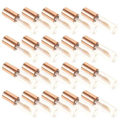 CAXUSD 20�󃊃b�v�O���X�`���[�u ���[�Y�S�[���h �v���X�`�b�N�l�ߑւ��e�� ���݌v�ŉt�R��h�~ ���b�v�o�[�� ���L�b�h���b�v�p�~�j�R