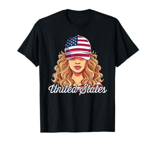 Photo de Us Girl USA T-Shirt