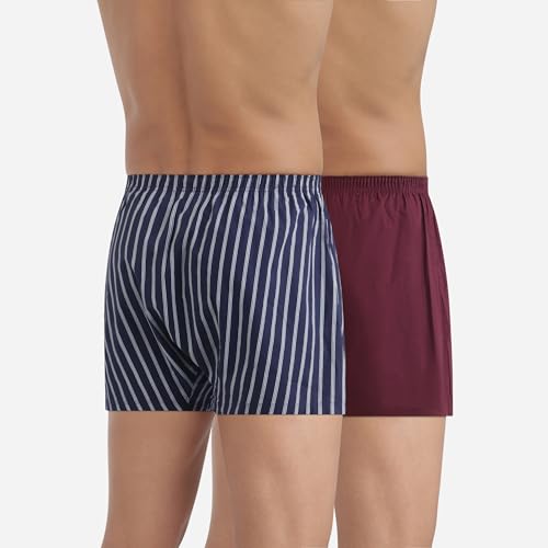 Vêtements Dim Coton Stretch Loose Boxers X2 pour Homme - vue 8