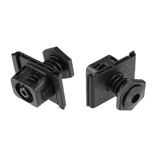 uxcell 2 Pcs Adjustable Hood Bumper Buffer No.55276482AB/68217759AA for Dodge for Ram 2500 2003-2005 for Jeep Compass 2009
