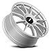 Rotiform DTM Custom Wheel - 17x8, 40 Offset, 4x114.3 Bolt Pattern, 66.06mm Hub - Silver Rim