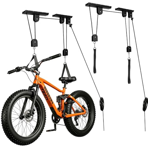 Heavy Duty Ceiling Bike Hoist (2-Pack)