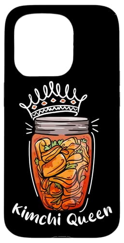 韓国料理 辛いもの好き キムチ好き 韓国 スマホケース iPhone 15 Pro 用
