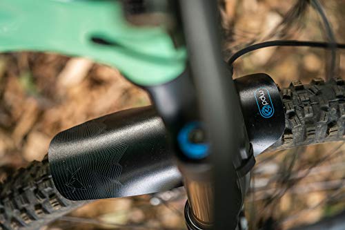 Portland Design Works | Origami Suspension Fork Fender, Black Topo #TOP1