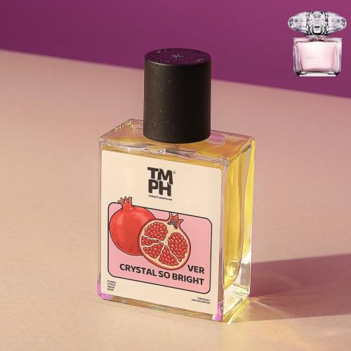 Image of TMPerfumehouse VER CRYSTAL SO BRIGHT EDP for Women | Floral, Fruity & Long Lasting Perfume Spray | Floral, Citrusy & Woody Fragrance | Luxury Gift for Her | TMPH | 50ml