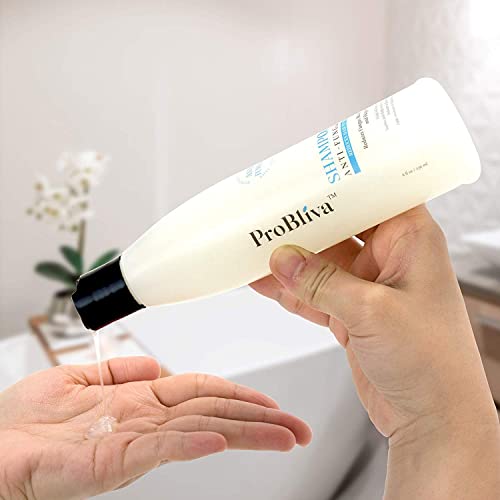 Probliva Fungus Shampoo, Psoriasis Shampoo, Itchy Scalp Shampoo For Hair & Scalp - For Men And Women - Help To Reduce Ringworm, Itchy Scalp - Contains Natural Ingredients Coconut Oil, Jojoba Oil, Emu Oil #TOP4