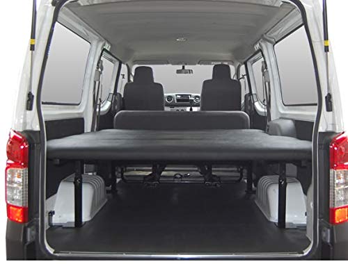 ARJ NV350 キャラバン E26 バンDX 標準ボディ ベッドキット5段階調整付き ブラック リアヒーター無スライドドア2枚 N3-I460B
