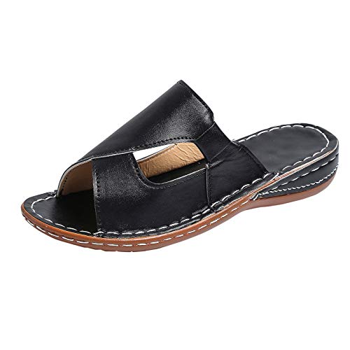 UOKNICE DRESS Women Slippers,Summer Sandals for Women,Thong Sandals for Women,Born Sandals for Women,Women's Casual Platform Qedge Heel Open Toe Plus Size Sandals and Slippers