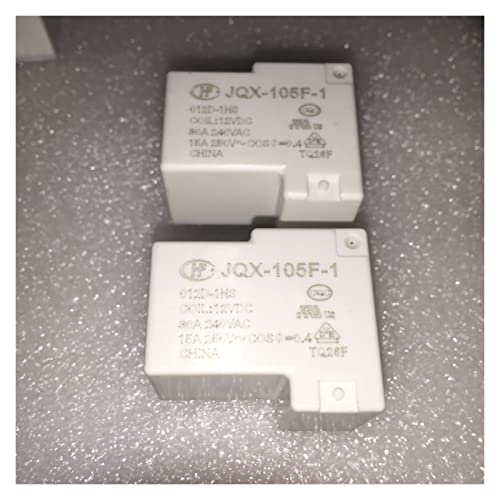 Relais 30A JQX-105F-1-012D-1HS HF105F-1 4PIN composant electronique 12V DC pour PCB