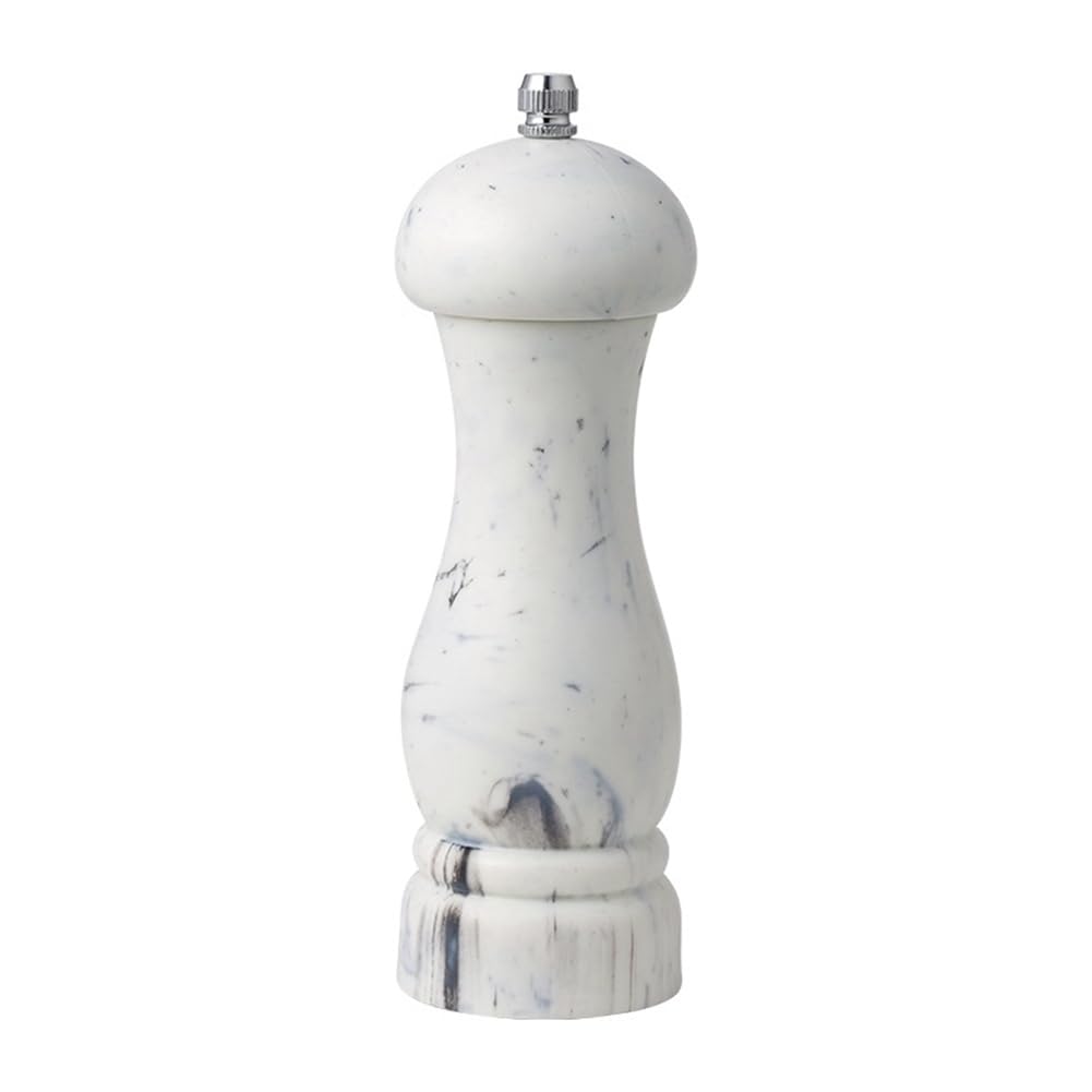 CTRLZS Salt & Pepper Grinder Set, Imitation Marble Refillable Mills, Easy-to-Use Manual Spice Grinders for Peppercorns 1Pcs