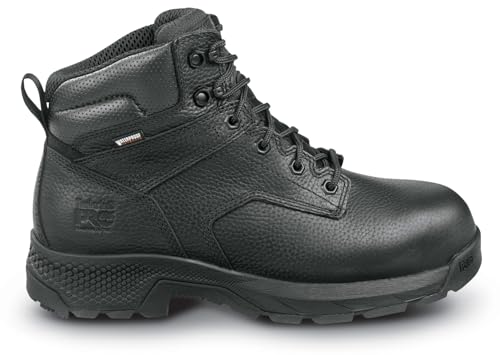 Timberland PRO Timberland PRO Men's 6 Jet Black TiTAN EV MaxTRAX Composite Toe Waterproof Boot (12.0 W)
