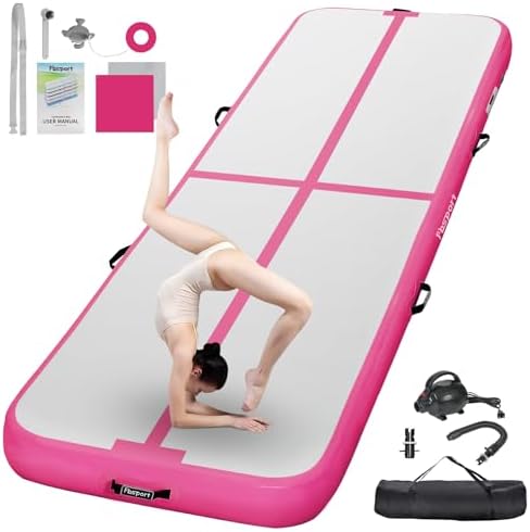 FBSPORT Airtrack Matte, 20 cm de alto, 6 m, Tumbling Matte,Gymnas...