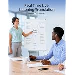 Timekettle LiveTalk AI Real-Time Translation Earbuds, Open-Ear, White - Image 3