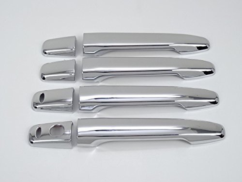 【パーツヤードオンリーワン】ミツビシ用 アウトランダー CW4W CW5W CW6W GG2W デリカD:5 ランサー CZ4A RVR GA3W GA4W ギャランフォルティス スポーツバック キーオペ対応 メッキ ドアハンドル カバー ドアノブ ド