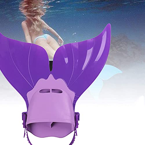 image for FAROOT Swim Fins for Kids and Adults, Monolithic Mermaid Tail Fins Mon