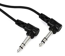 This cable is designed to interconnect Pro audio equipment with balanced jack plugs Right angle Plugs on both ends allow easy access to sockets with minimal clearance Spiral OFC shield for EMI and RFI rejection and efficient flexibility Nickel-plated...