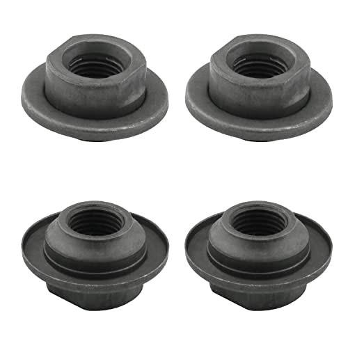Dghaop 4Pcs Bike Bicycle Front/Rear Axle Nuts Hub Nuts Mountain Bike Axle Nut (8Mm Front Axle Nut) #TOP23