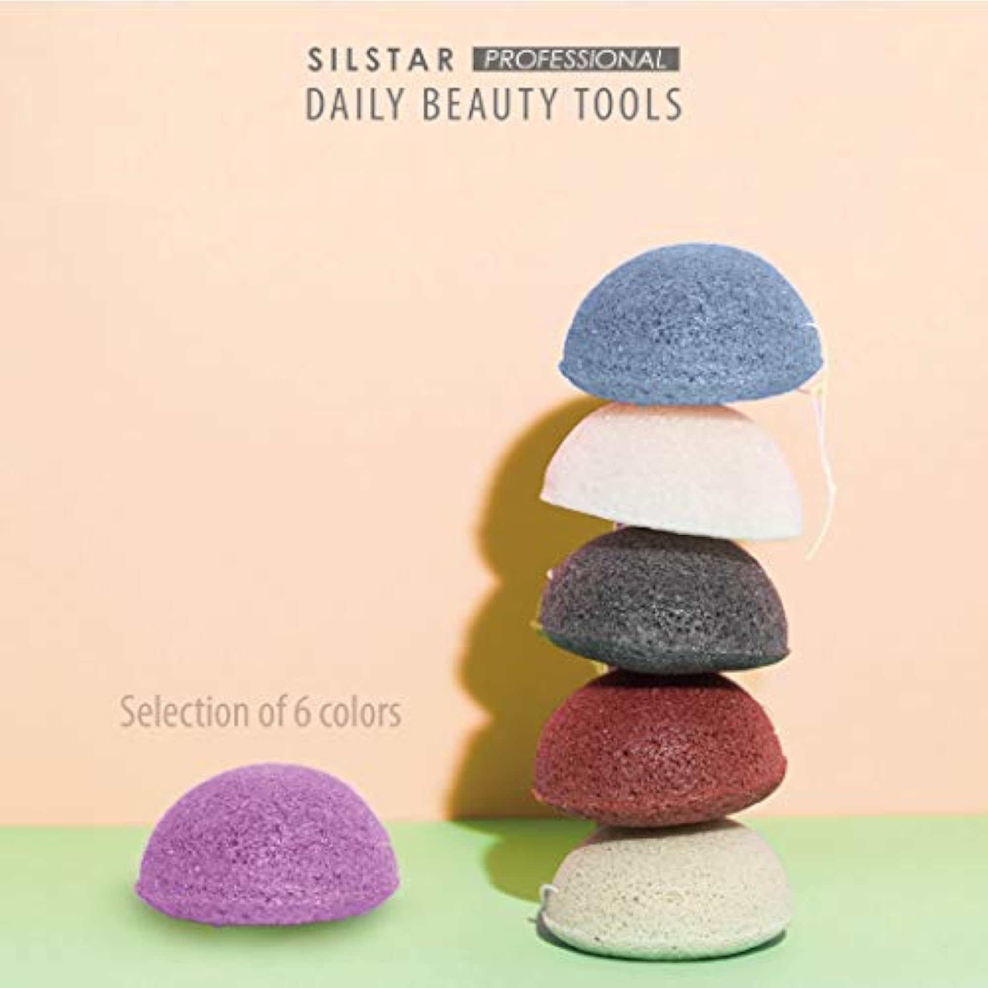 KONJAC Sponge Facial Sponge for Dry or Mature Skin