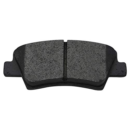 Image of TRQ Rear Brake Pad & Rotor Kit Ceramic Premium G-Coated Compatible with 2012-2017 Kia Rio