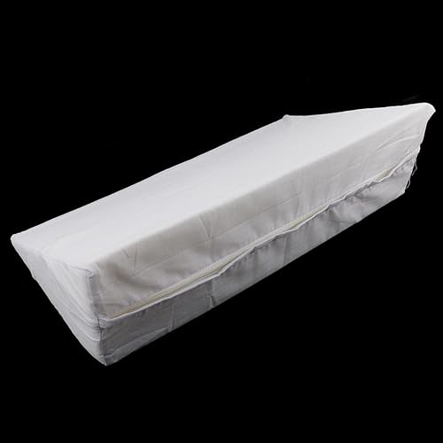 Miniatura 9 de kesoto Almohada de cuña, almohada de cuña de espuma de alta densidad, soporte de espuma viscoelástica triangular refrescante para descansar, lectura
