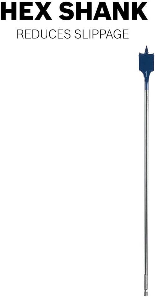 BOSCH DLSB1013 1 in. x 16 in. Daredevil Extended Length Spade Bit
