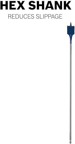 Vista 24 de BOSCH DLSB1007 - 1 pieza de 5/8 pulgadas x 16 pulgadas Daredevil - Brocas de pala de longitud extendida