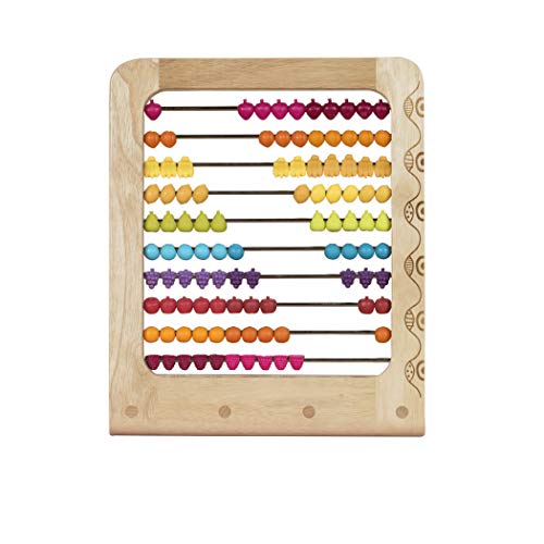 image for B. toys by Battat B. toys – Two-ty Fruity! Wooden Abacus Toy – Cla