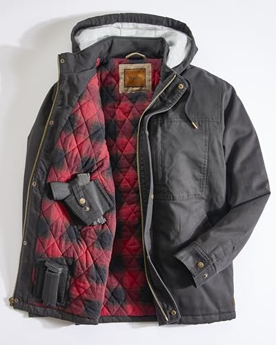 Venado Work Horse Men's Concealed Carry Jacket - Heavy Duty - Conceal Carry Pockets2