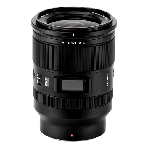Image of VILTROX 35mm f1.2 Z, AF 35mm f /1.2 LAB Z Lens for Nikon, Full Frame F1.2 Large Aperture Lenses for Nikon Z-Mount Z5ii Z50ii Z30 ZFC Z5 Z6ii Z7ii Z6iii Z9 Z8 ZF Z6 Z50 Z7 ZR