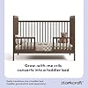 Storkcraft Pasadena 3-in-1 Convertible Crib – GREENGUARD Gold Certified, 100% Solid Wood, Fits Standard Crib Mattress, Converts to Toddler Bed and Daybed, 4 Mattress Heights (Hazelnut) #3