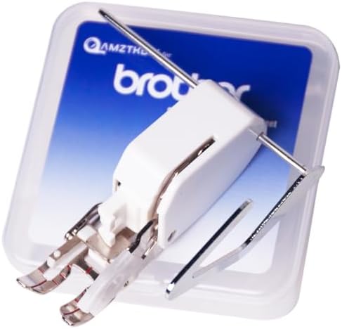 AMZTKDIY Walking Foot Presser Foot– Precision Sewing Attachment W/Guide for Brother Sewing Machines Even Feeding Quilting and Sewing