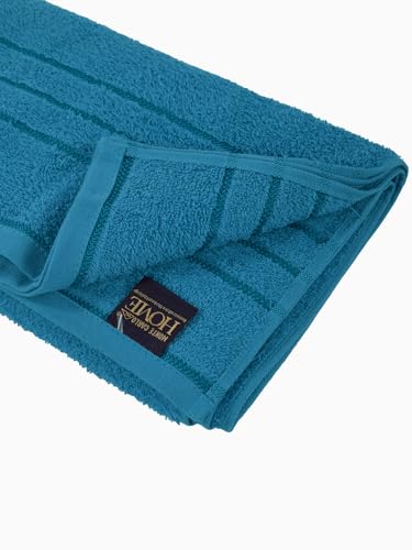 Image of Monte Carlo Essential 100% Cotton Small Bath Towel | 340 GSM Ultra Lightweight & Quick Dry | Soft Absorbent Compact Towel 60x120 cm | Bathroom Towel for Gym, Travel & Daily Use (Soho) | Perriwinkle