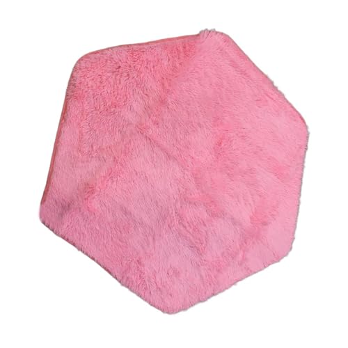 Image of BNF Kids Play Mat Area Rug Entrance Playhouse Hoe Hexagon Rug for Princess Tent | Home & Garden