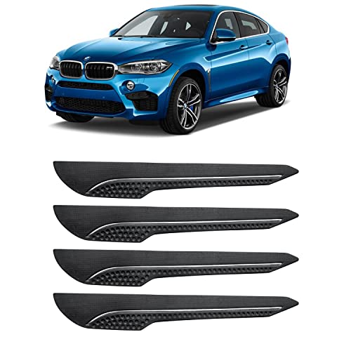 Image of AOSIS-Car Bumper Protector /Bumper Guard for X6M with Single Chrome Stripe (4-Pcs)