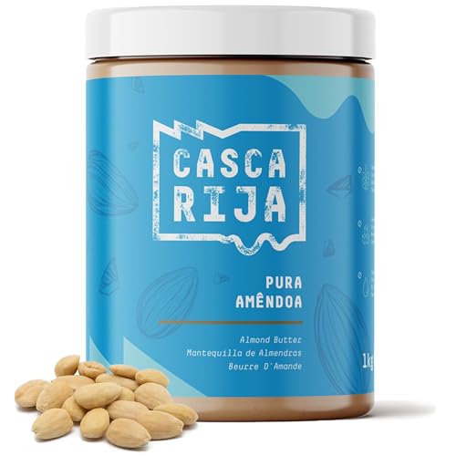 CASCA RIJA: Burro di Mandorle 1 kg | 99,8% Mandorle Tostate + 0,01% Cannella Macinata + 0,01%...