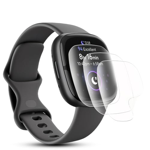 y3ZbgzFor Fitbit Versa 4/Sense 2 p tB _炩TPU 3DSʕی  CAX LYC ߗ XNb`h~ یtB C/CA[/^0.15mm For Fitbit Versa4 