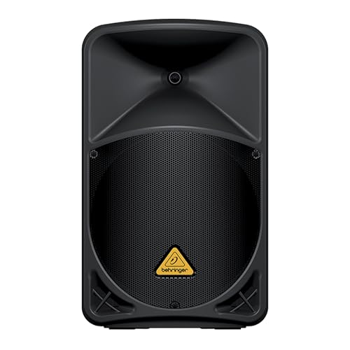 Behringer EUROLIVE B112MP3 Aktives 2-Wege 12 PA-Lautsprechersystem mit MP3-Player, Wireless-Option und integriertem Mixer